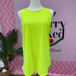 Lululemon Athletica Vibrant Yellow Tank Top